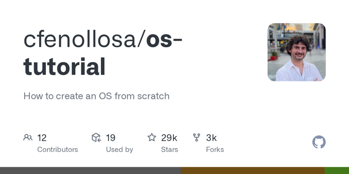 How to create an OS from scratch. Contribute to cfenollosa/os-tutorial development by creating an account on GitHub.