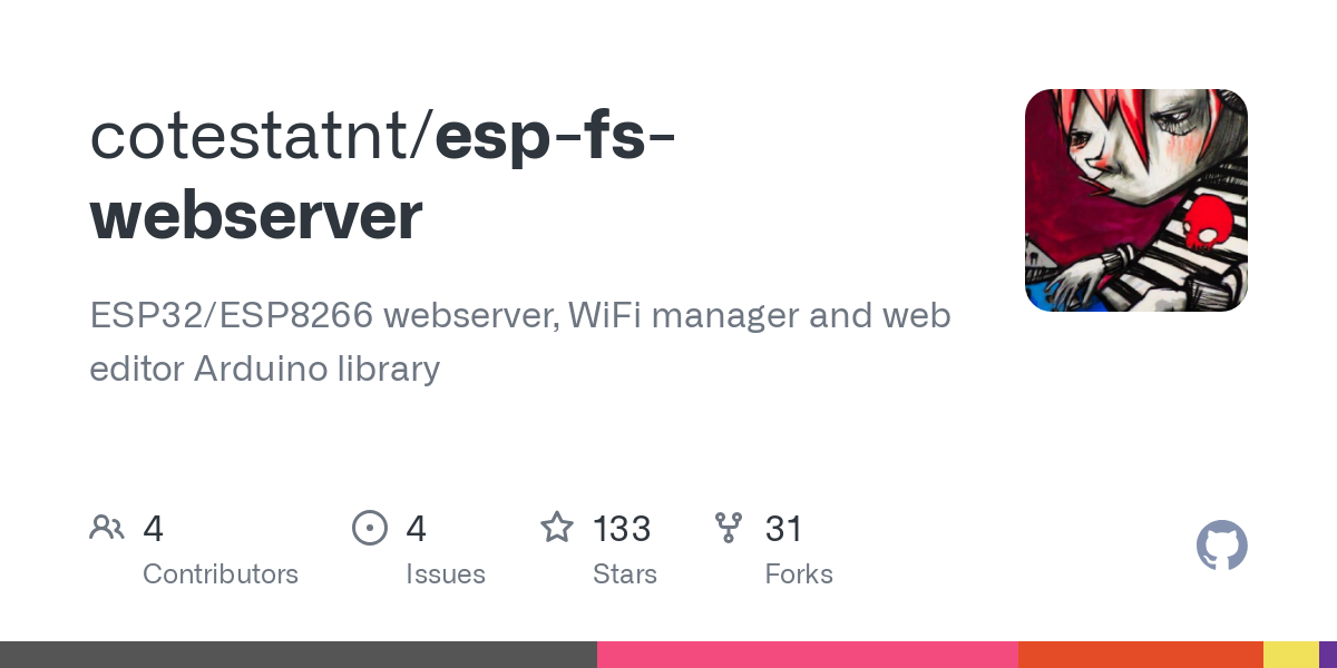ESP32/ESP8266 webserver, WiFi manager and web editor Arduino library - cotestatnt/esp-fs-webserver