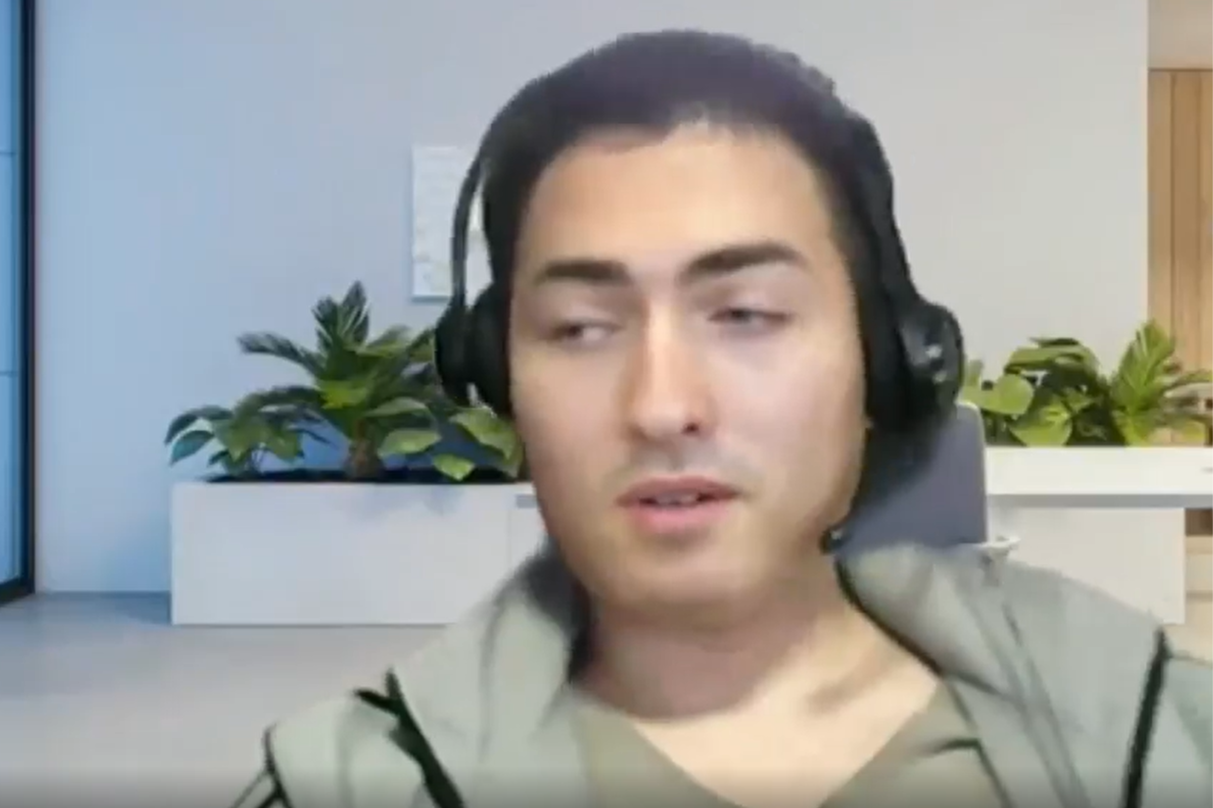 AI interview candidate