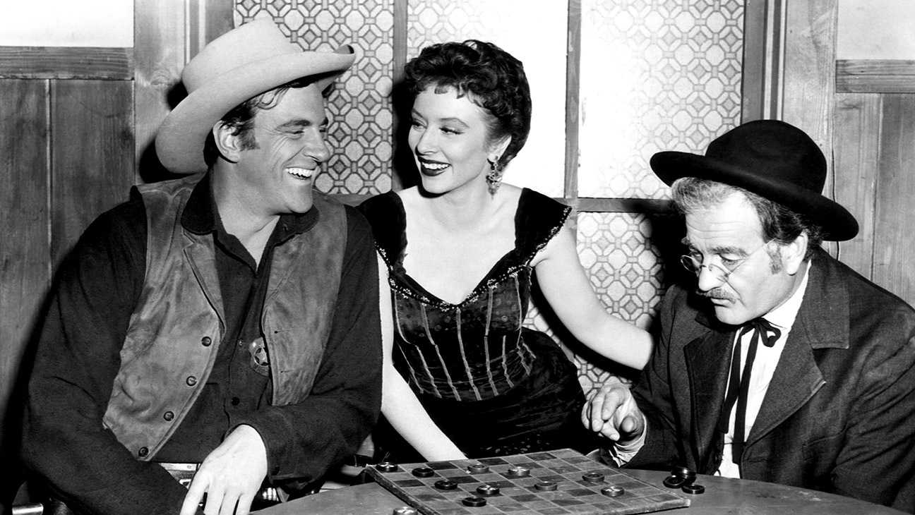 Gunsmoke, James Arness, Amanda Blake, Milburn Stone (ca. 1974), 1955-75