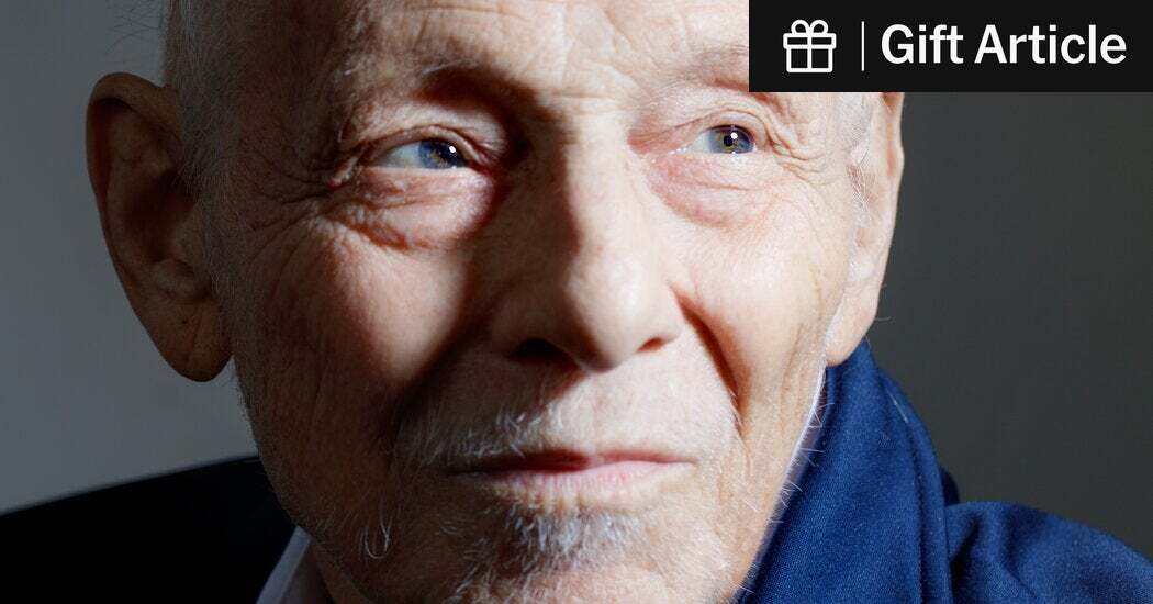 [[CAPTION INFO: Jehuda Lindenblatt at home in November 2024.]]