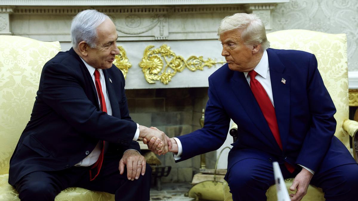 USA: Beim Treffen mit Netanjahu kündigt Trump direkte Gespräche mit dem Iran an – und droht ihm