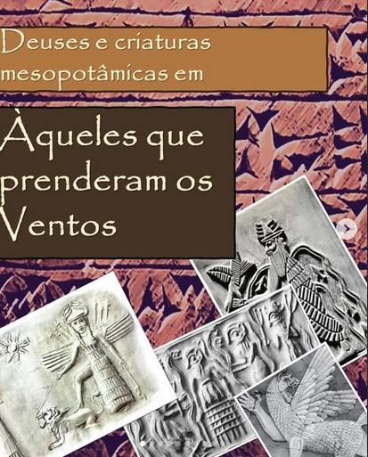 Deuses e criaturas mesopotâmicos em àqueles que prenderam os ventos