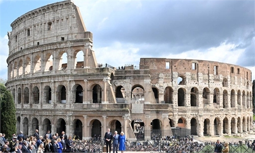 Britain's King pays first post-hospital overseas trip to Italy