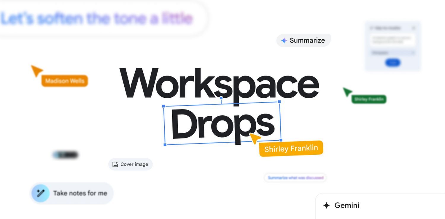 google workspace feature drop