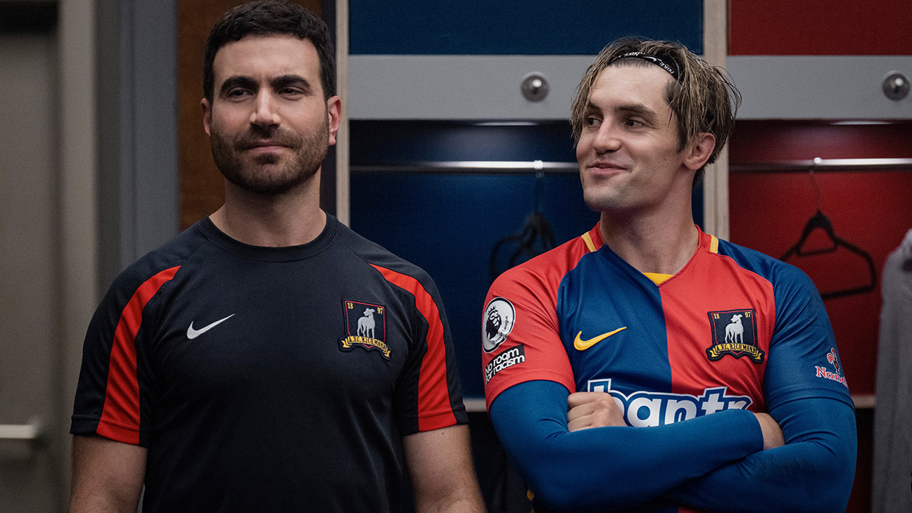 Brett Goldstein and Phil Dunster in "Ted Lasso"