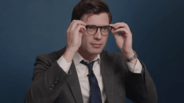 David Corenswet auditions to play Superman.