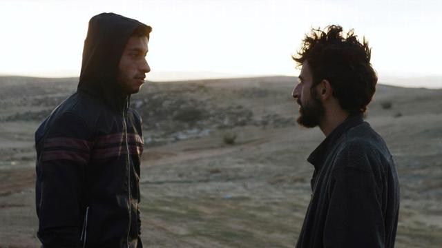 Basel Adra, left, and Yuval Abraham in 'No Other Land'