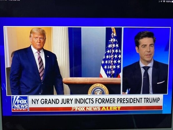 #Fox berichtet über #TrumpIndictment 